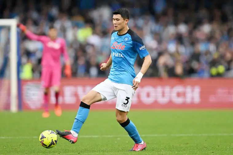 PSG circling Manchester United target and Napoli centre-back Kim Min-jae.
