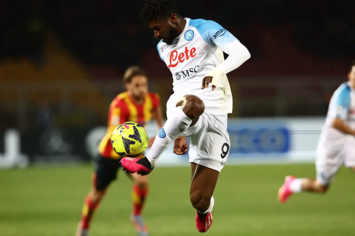Manchester United are interested in signing Napoli midfielder Andre-Frank Zambo Anguissa. 