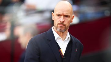 Manchester United manager Erik ten Hag (Photo by Clive Rose/Getty Images)