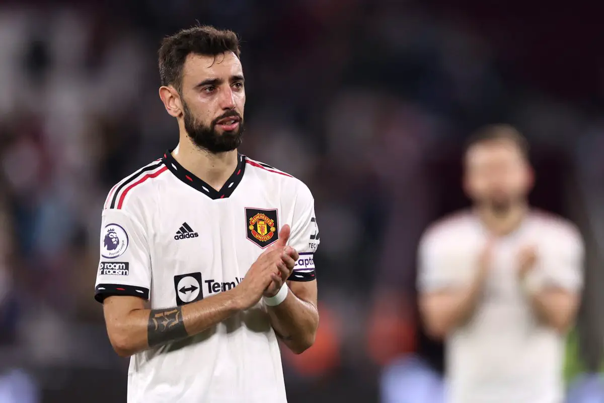 Bruno Fernandes sends a message to not focus on the mistake by David de Gea in the West Ham defeat.
