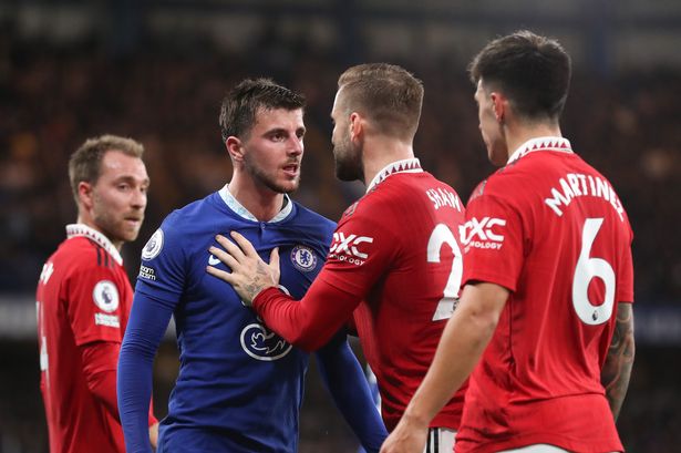 Chelsea's Mason Mount in action against Manchester United (Pic Credits: 2022 Jacques Feeney/Offside)