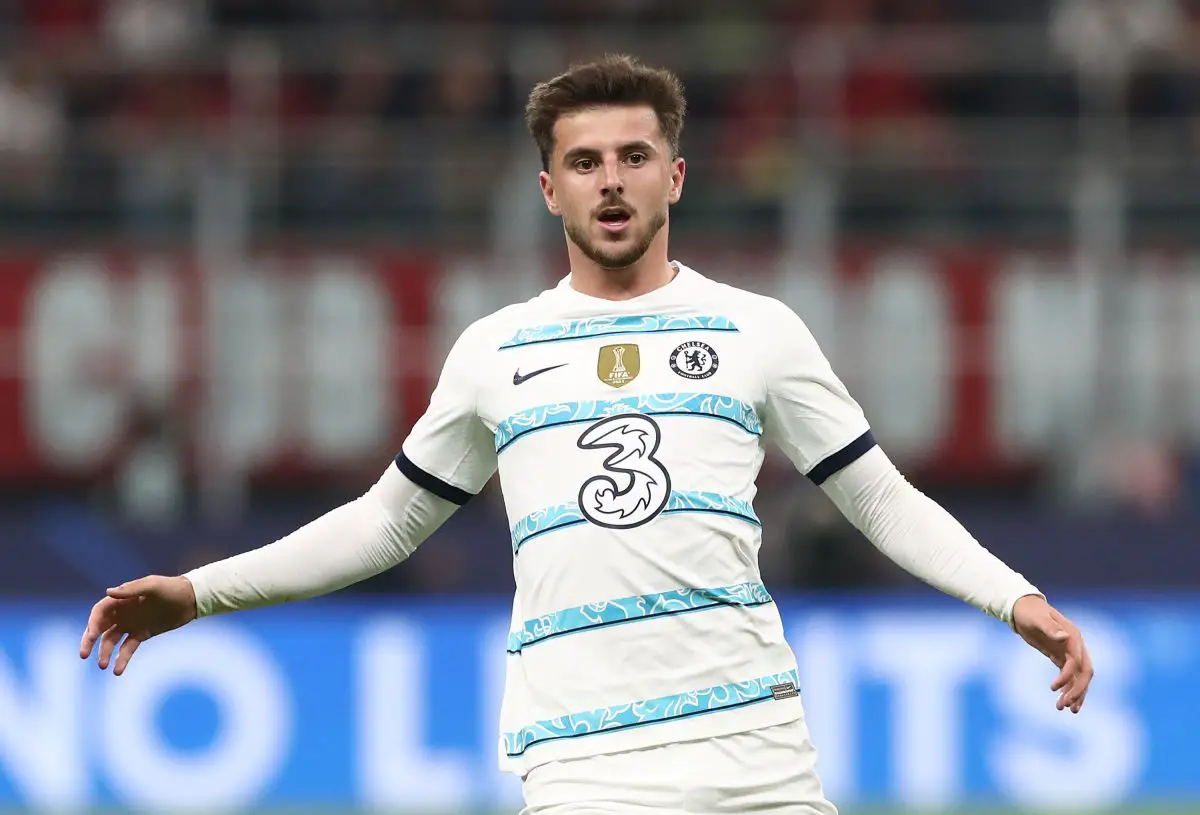 Bayern Munich are attempting to beat Manchester United to Chelsea star Mason Mount .  (Photo by Marco Luzzani/Getty Images)