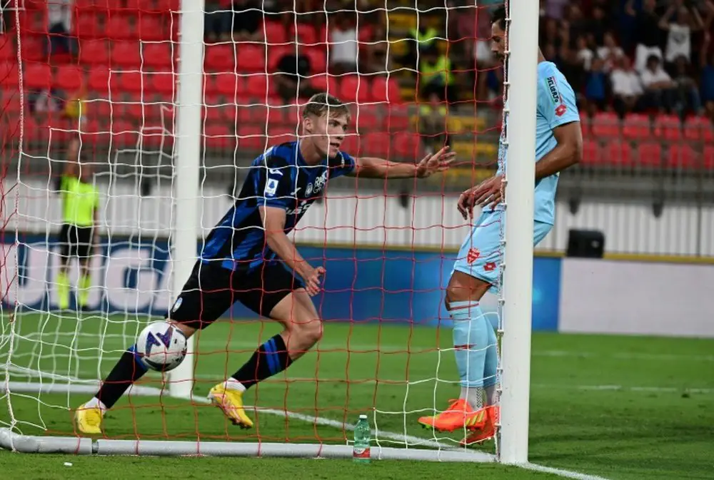 Atalanta striker Rasmus Hojlund wants to move to Old Trafford (Pic Credit- AFP/Getty Images)