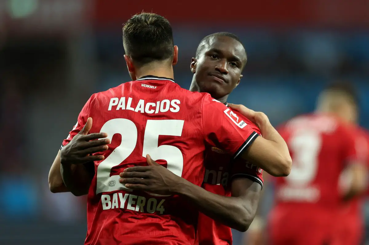 Arsenal lead Manchester United in Bayer Leverkusen forward Moussa Diaby race. 
