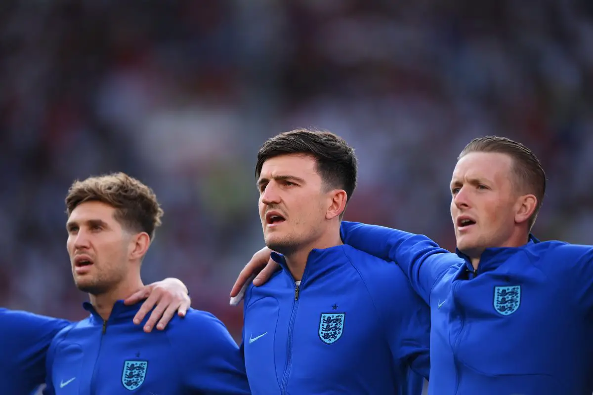 Manchester United defender Harry Maguire of England.
