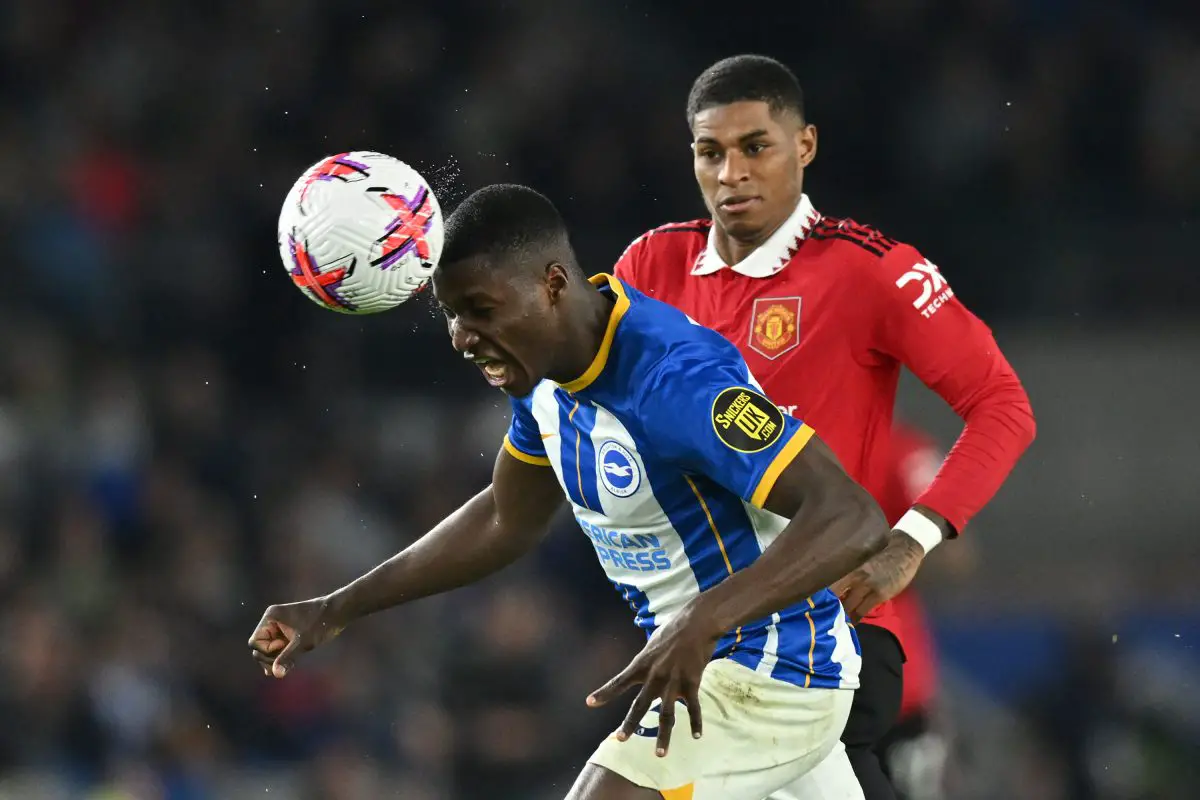 Brighton & Hove Albion midfielder Moises Caicedo delighted with transfer links amidst Manchester United interest. 