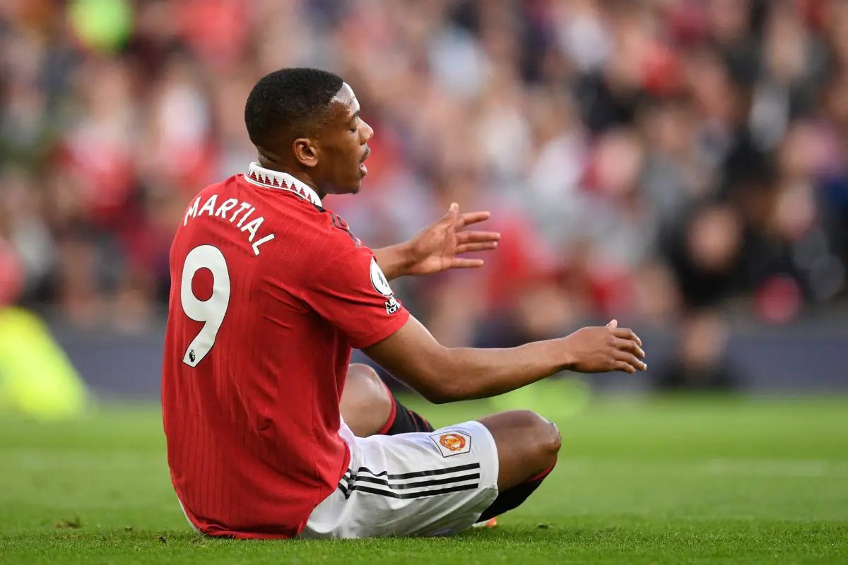 Manchester United forward Anthony Martial is considering his future at the club due to lack of game time after a failed summer move to Real Madrid. 