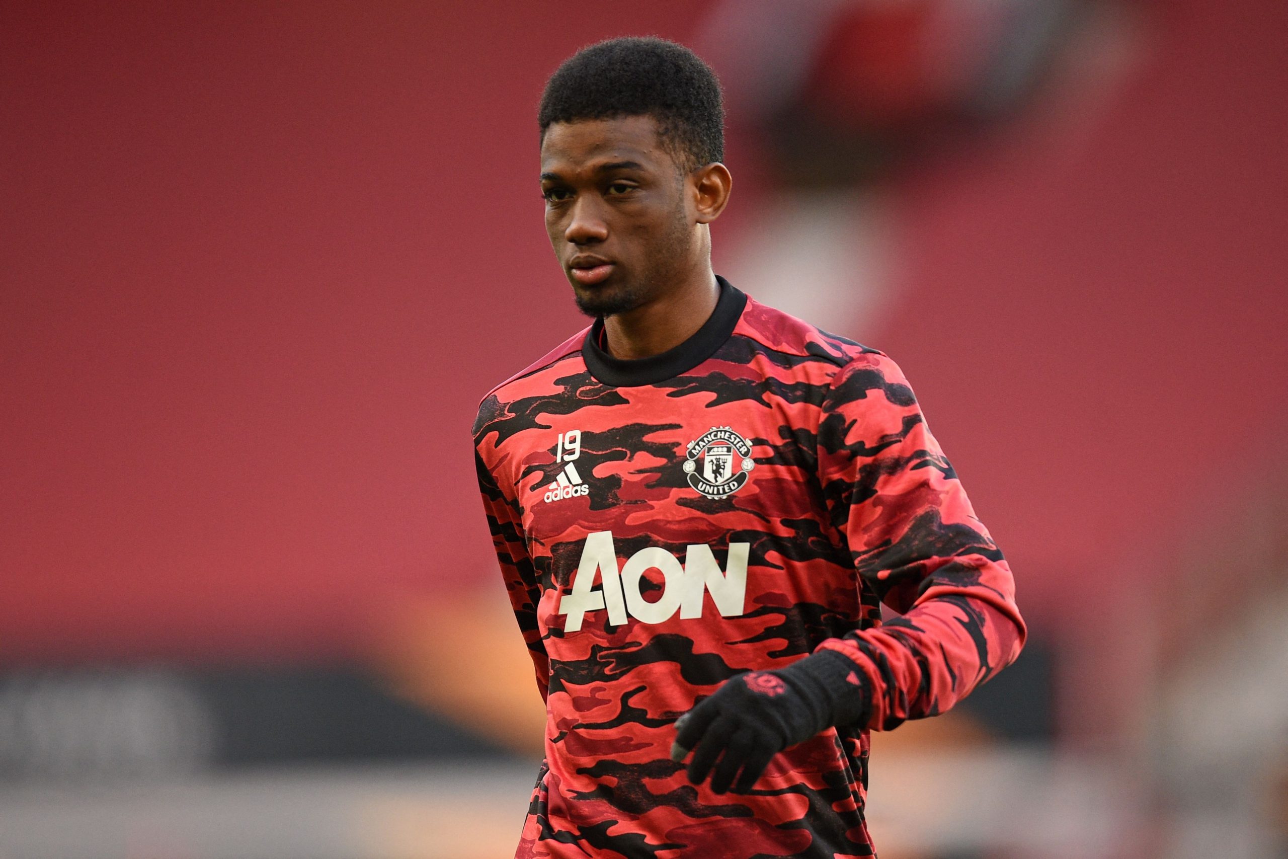 Burnley interested in Manchester United forward Amad Diallo loan move.