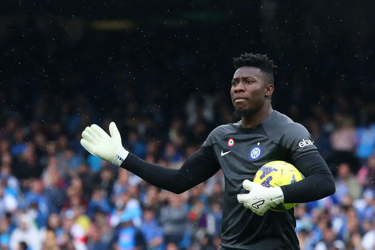 Manchester United to hold formal talks with Inter Milan for goalkeeper Andre Onana. 