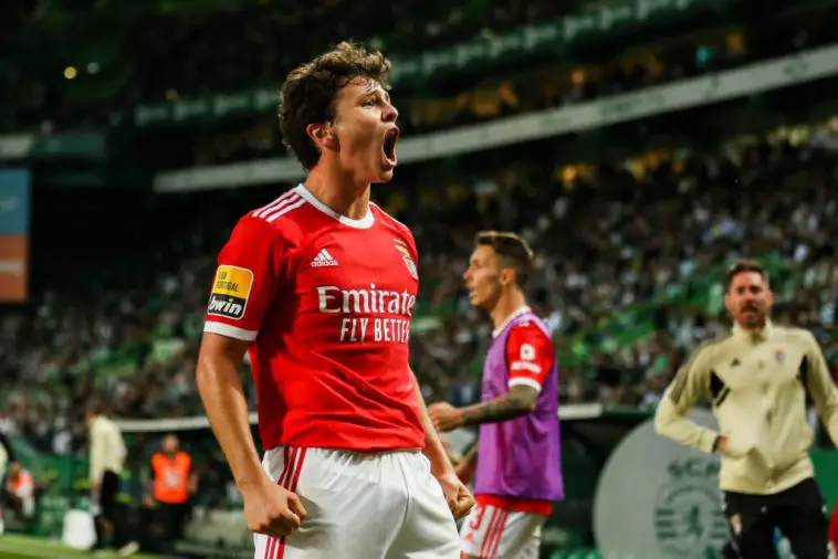Joao Neves hints at leaving Benfica amid links with Manchester United