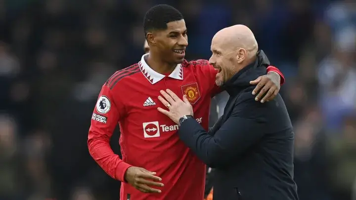 Marcus Rashford is close to securing a new long-term contract with Manchester United (Photo by Gareth Copley/GettyImages)