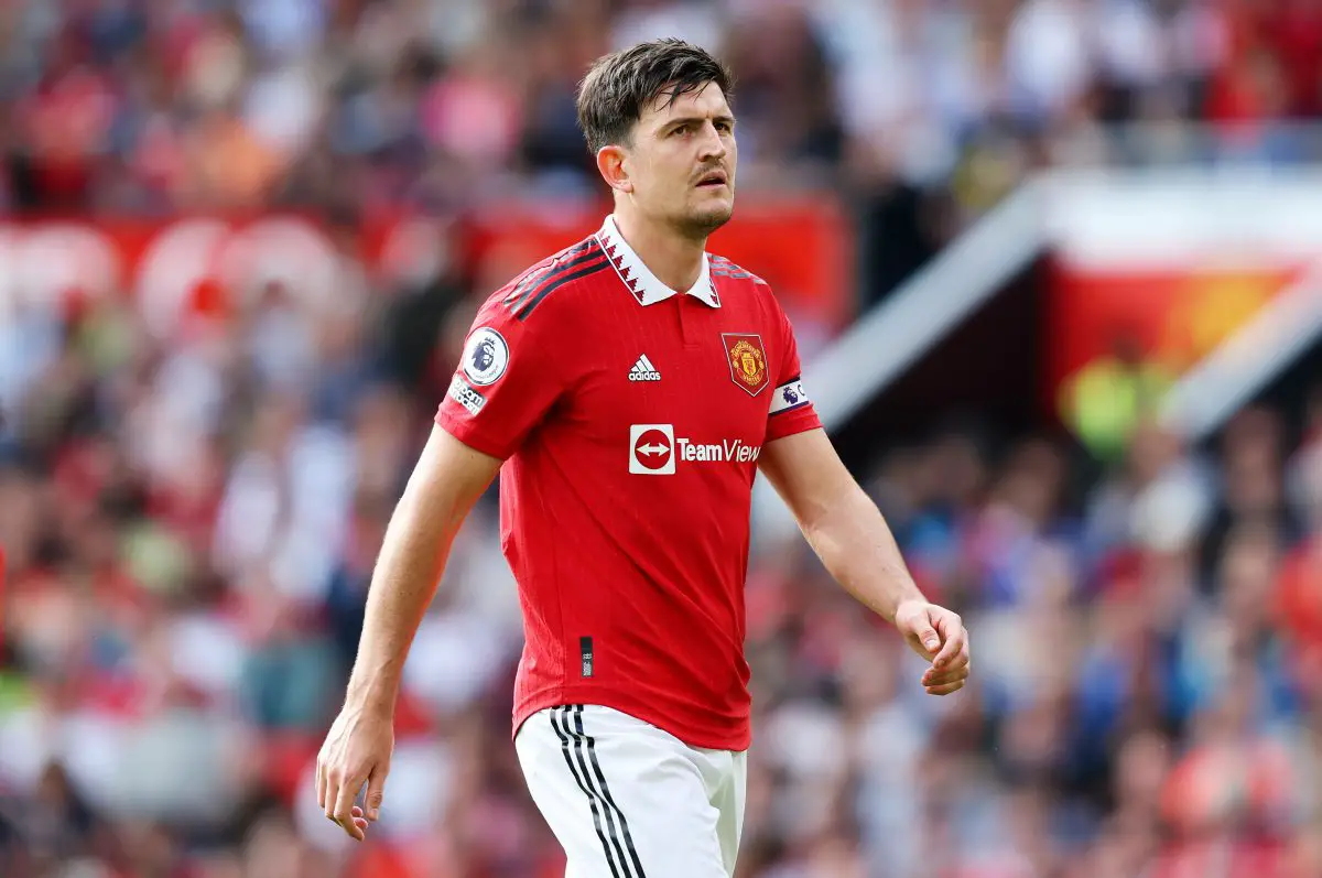 Manchester United defender Harry Maguire earned the man of the match award for his performance against Sheffield United. (Photo by Matt McNulty/Getty Images)