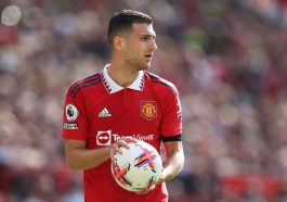 Diogo Dalot of Manchester United (Photo by Matt McNulty/Getty Images)