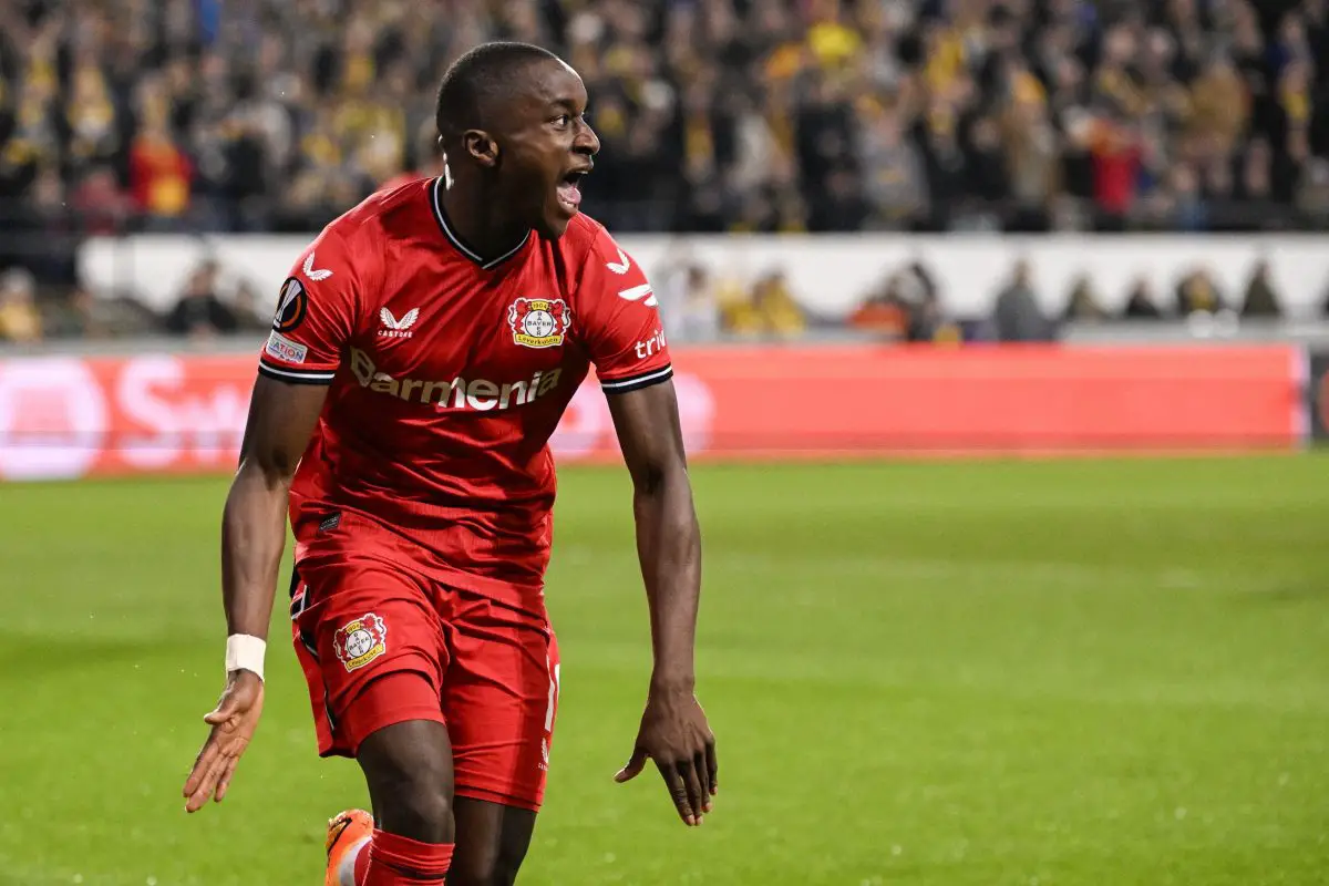 Arsenal target and Bayer Leverkusen forward Moussa Diaby on Manchester United radar. 
