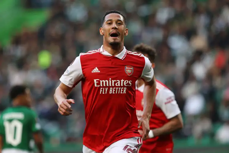 Manchester United enquired about William Saliba before Arsenal contract extension.