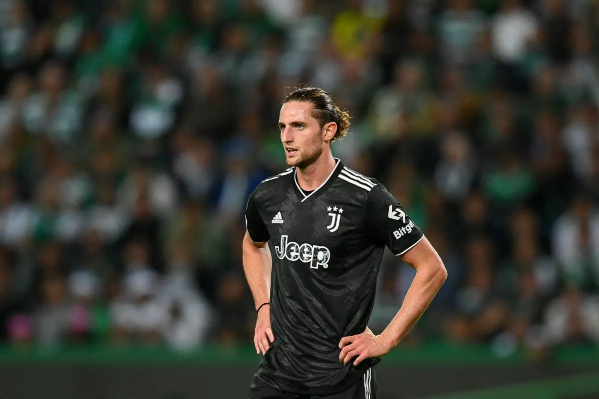 Juventus midfielder Adrien Rabiot contacted by Manchester United. 