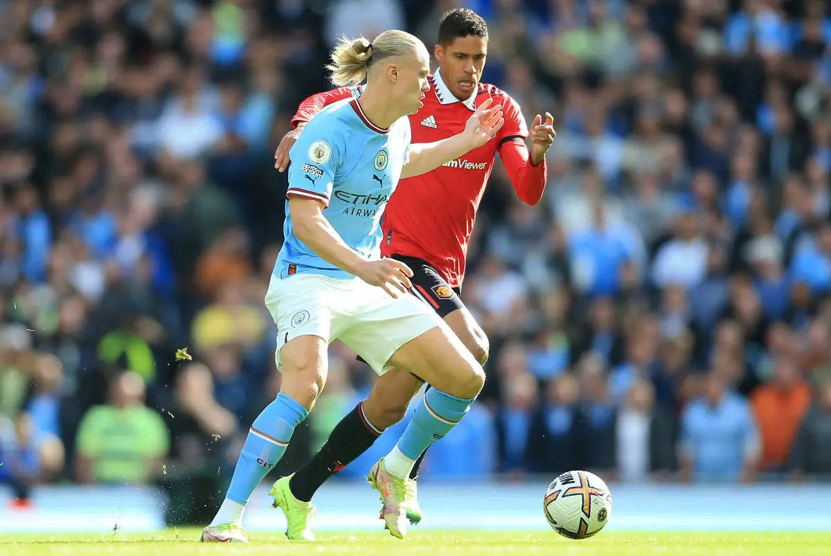 Manchester City striker Erling Haaland was ruthless yet again. (Photo by LINDSEY PARNABY/AFP via Getty Images)