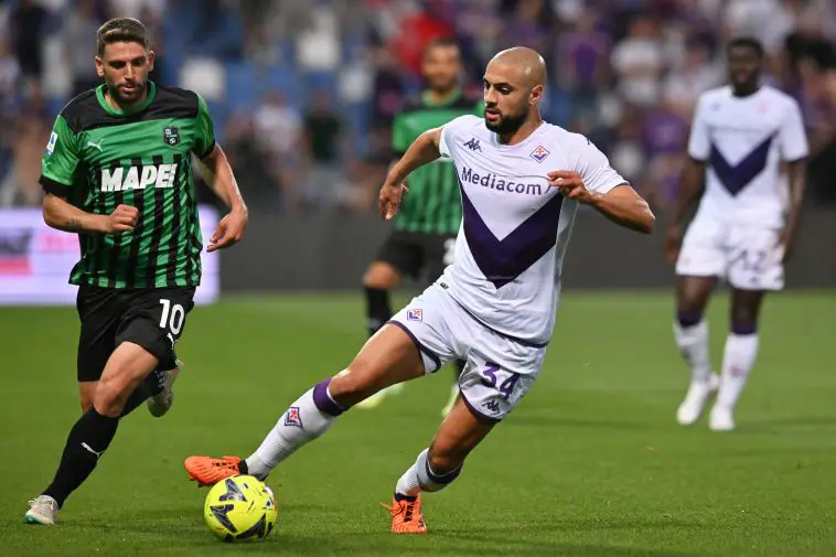 Juventus 'frontrunners' to sign Manchester United target and Fiorentina midfielder Sofyan Amrabat.