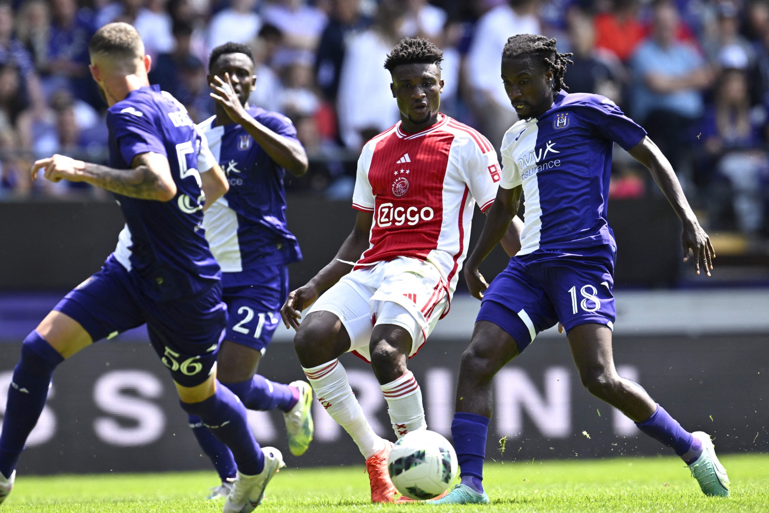 Ajax' Ghanaian Mohammed Kudus.
