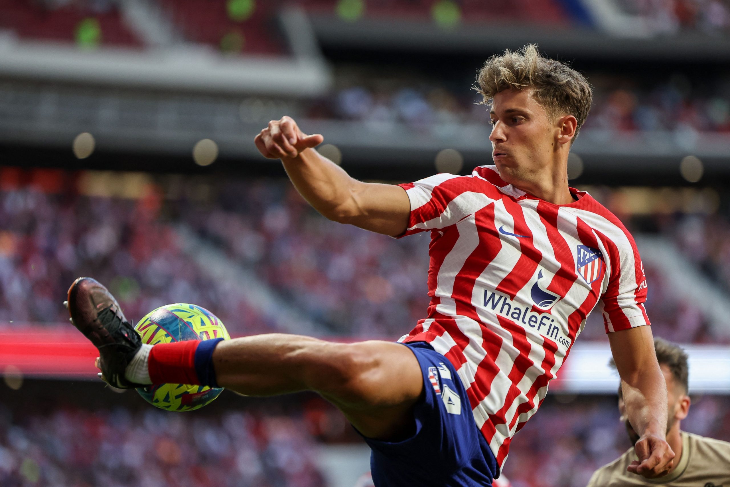 Atletico Madrid midfielder Marcos Llorente being eyed by Manchester United and Liverpool.