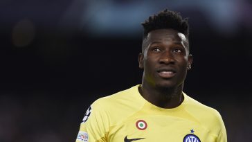 Inter Milan reject second Andre Onana bid from Manchester United.