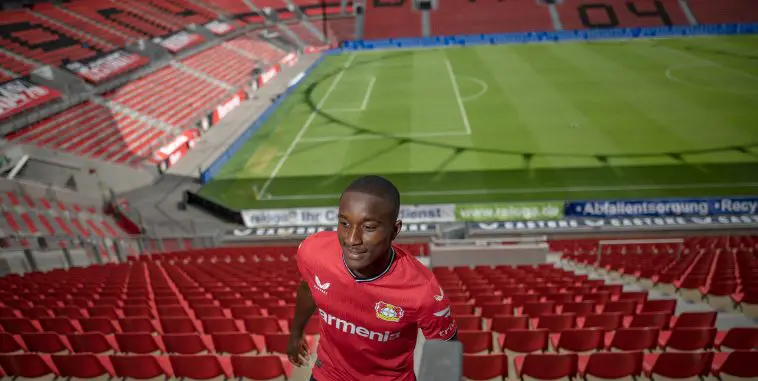 Bayer Leverkusen forward Moussa Diaby eyes Premier League move amidst Manchester United and Newcastle United interest.