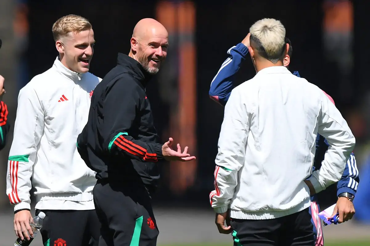 Sofyan Amrabat talks about Erik ten Hag's unique coaching style during their time at Utrecht (Photo by ANDY BUCHANAN/AFP via Getty Images)