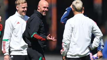 Erik ten Hag urges Manchester United to be "ruthless" after slender Olympique Lyon win.