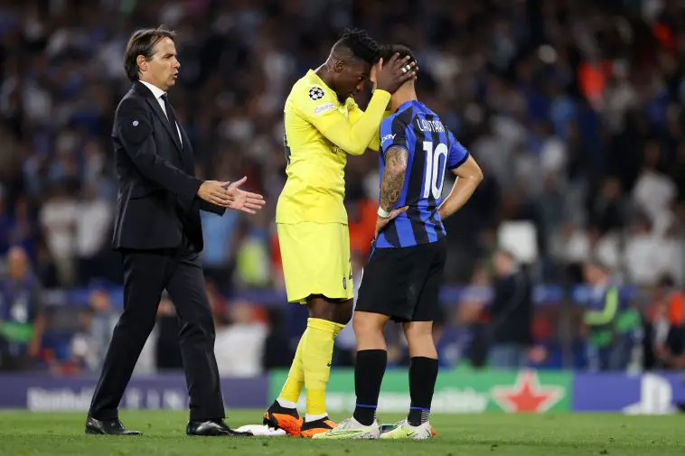 Inter Milan boss understands Andre Onana could leave amidst Manchester United links.