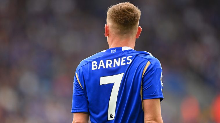 Leicester City forward and Newcastle United target Harvey Barnes admired by Manchester United.