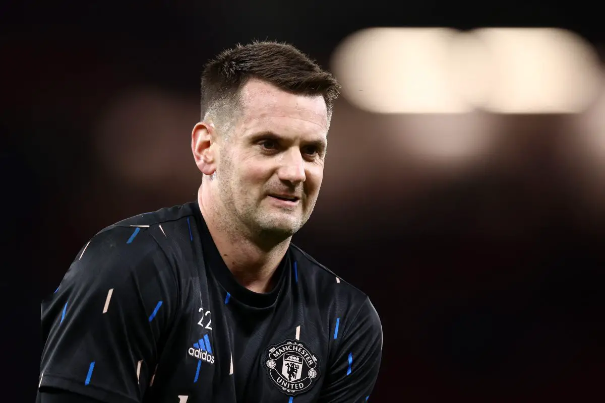 Tom Heaton ready to stay at Manchester United after preseason opportunities. (Photo by Naomi Baker/Getty Images)