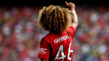Sevilla show interest in signing Manchester United midfielder Hannibal Mejbri.
