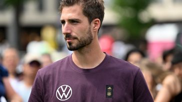 Kevin Trapp of Germany.
