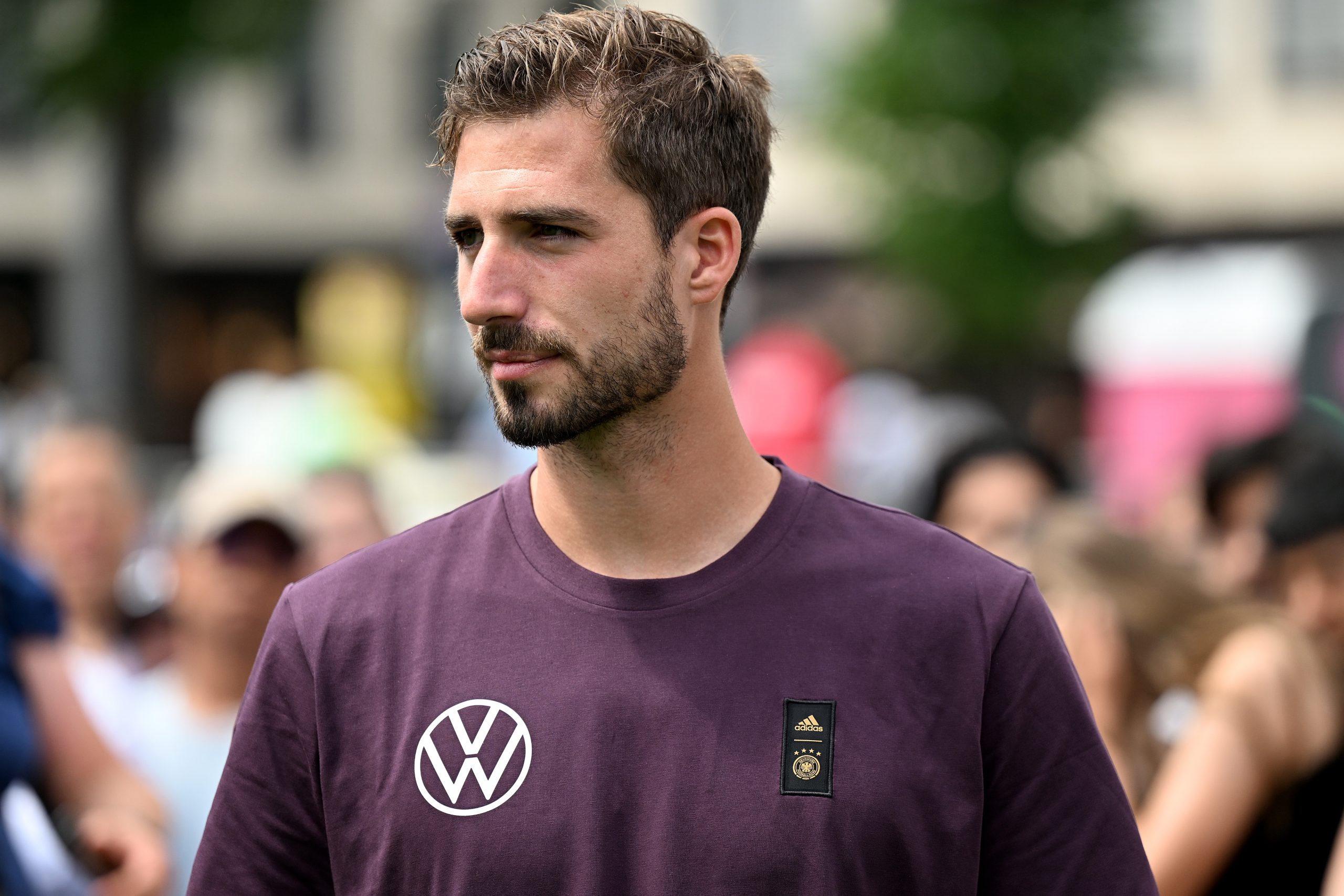 Kevin Trapp of Germany.