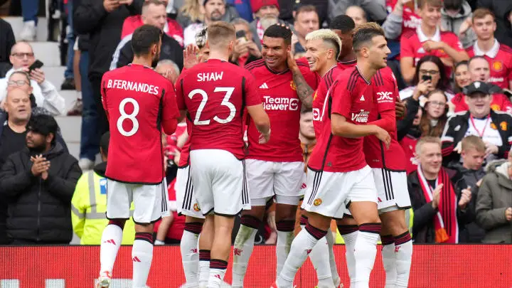 Manchester United produced a fine second-half display against French club Lens (Image Credit: Getty Images)