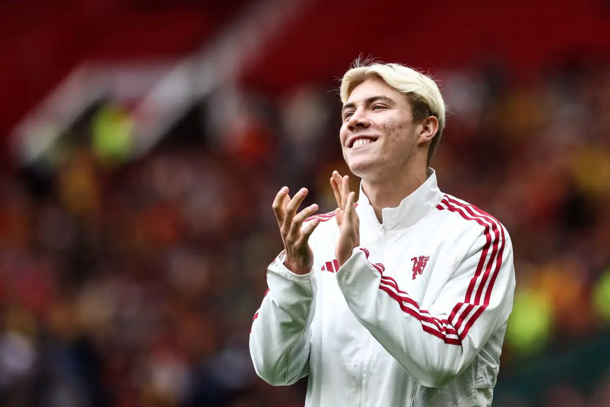 Manchester United manager Erik ten Hag has remained tight-lipped when asked about Rasmus Hojlund's debut date (Image Credit: Getty Images)