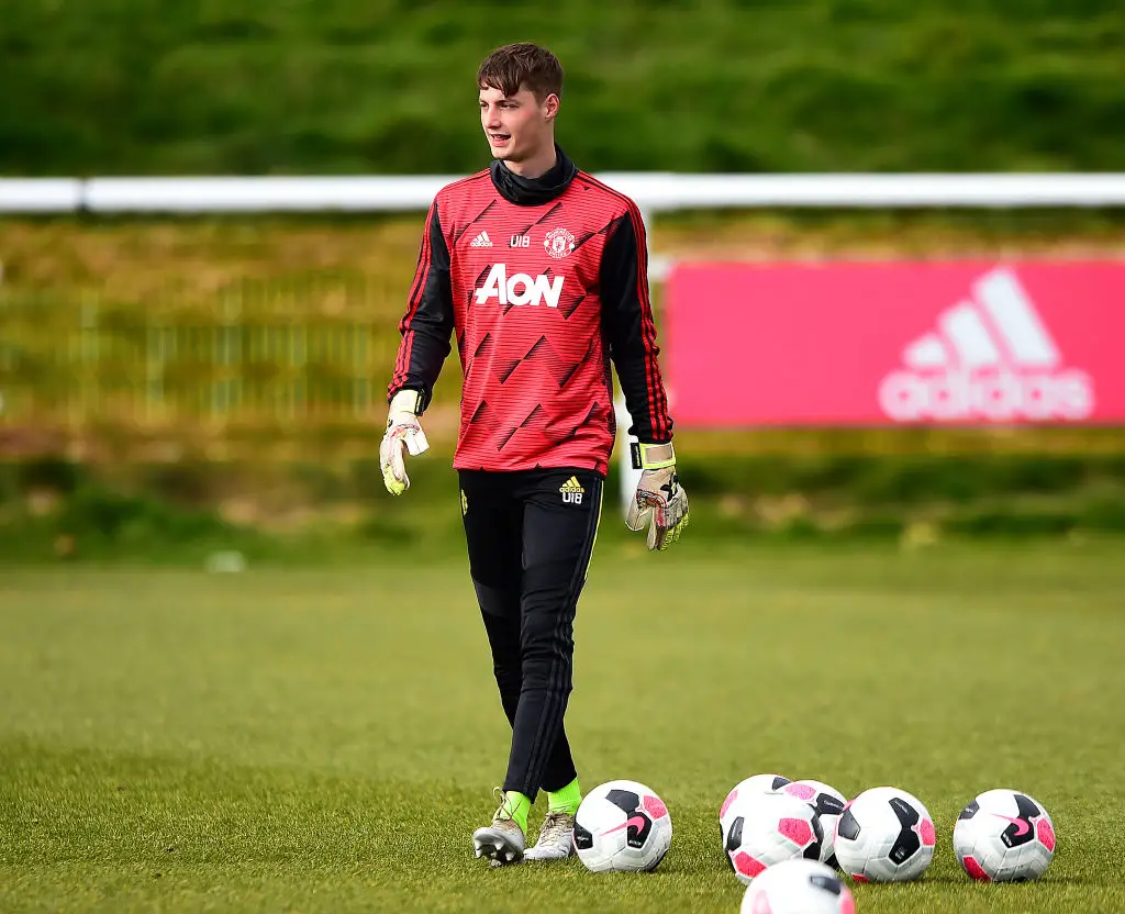 Man United shot-stopper Ondrej Mastny failed to make a single appearance for the senior side (Photo by Manchester United/Manchester United via Getty Images)
