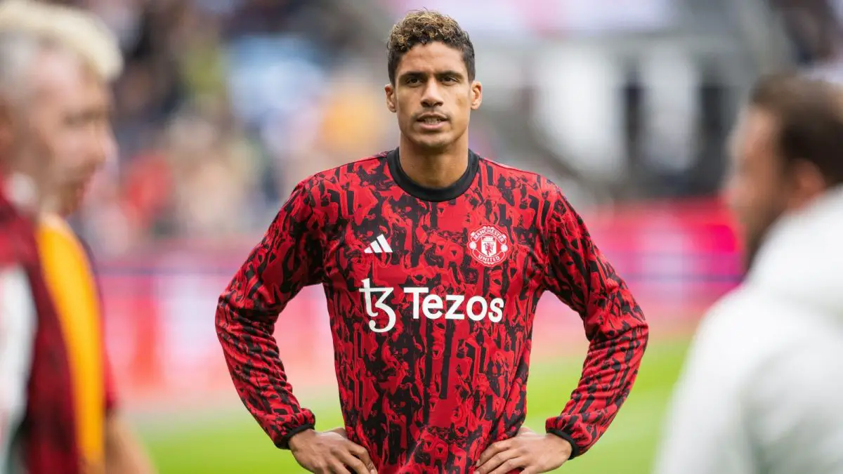 Saudi Pro League clubs interested in the Manchester United defender Raphael Varane