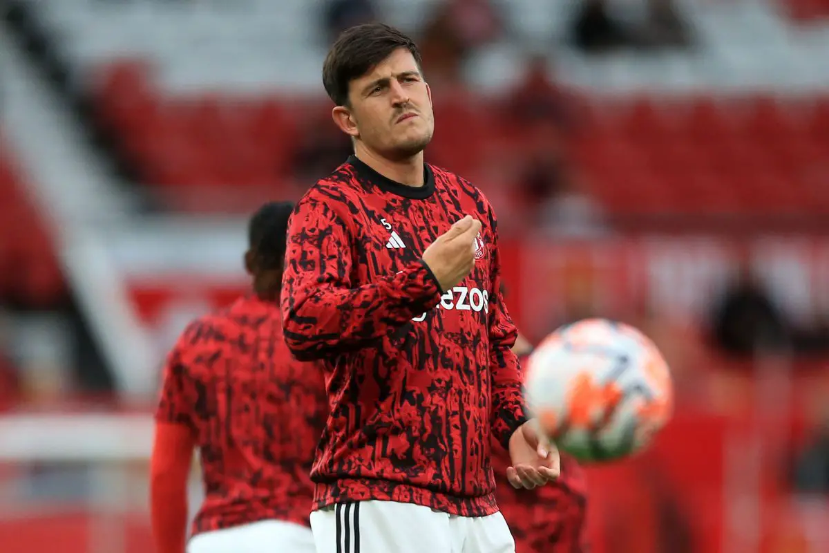 Arsenal icon Martin Keown believes Manchester United have been unfair with former captain Harry Maguire.  (Photo by LINDSEY PARNABY/AFP via Getty Images)