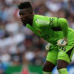Andre Onana of Manchester United (Photo by ADRIAN DENNIS/AFP via Getty Images)
