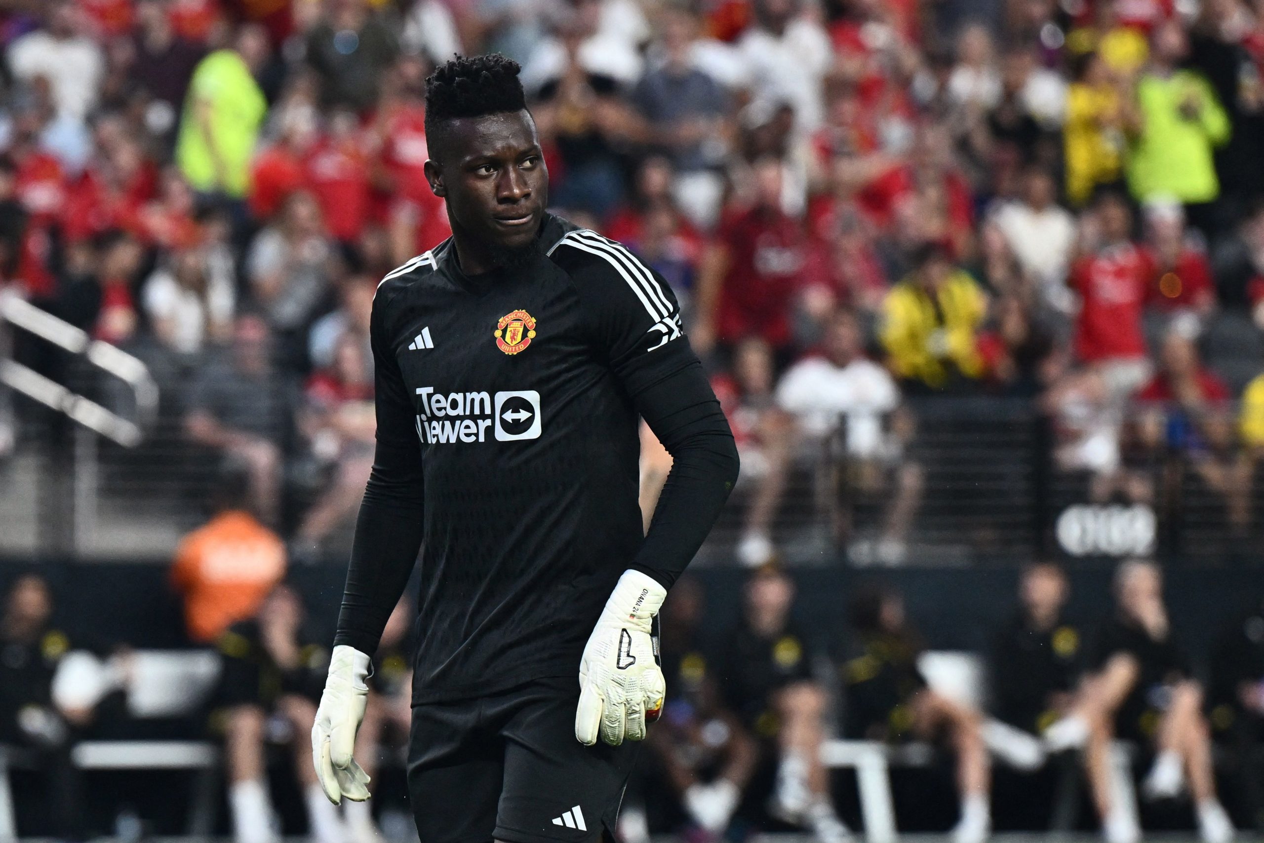 Lisandro Martinez encourages Andre Onana and Harry Maguire Manchester United incident.