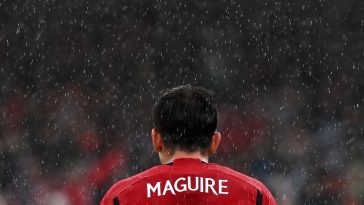 Maguire is stepping up big time (Photo by Charles McQuillan/Getty Images)