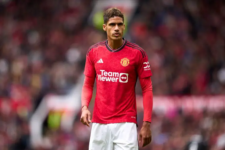Manchester United star Raphael Varane (Photo by Alex Caparros/Getty Images)