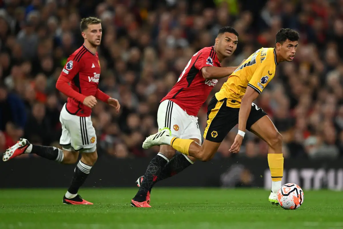 Manchester United stars Casemiro and Mason Mount have failed to show their quality this season (Photo by Gareth Copley/Getty Images)