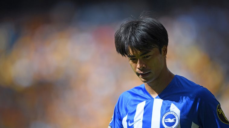Kaoru Mitoma of Brighton and Hove Albion.