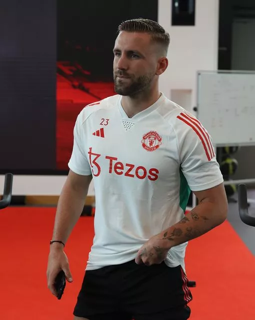 Manchester United manager Erik ten Hag delighted over the return of Luke Shaw from his long-term injury. (Image: 2023 Manchester United FC)