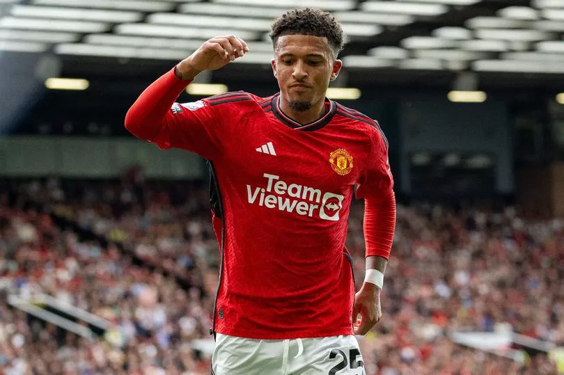 Manchester United outcast Jadon Sancho wants to return to Borussia Dortmund and revive his career.  (Image: Getty Images)