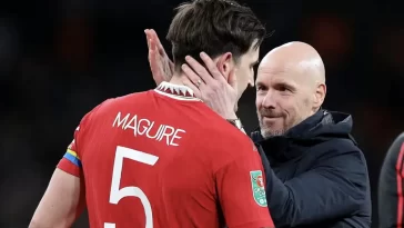 Pundit has advised Harry Maguire to leave Manchester United and join hands with their Premier League rivals.