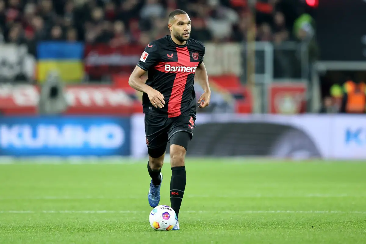 Jonathan Tah has emerged as an option for Manchester United  (Photo by Christof Koepsel/Getty Images)