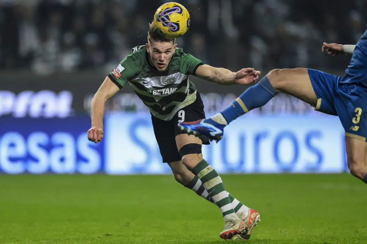 Manchester United have sent scouts to watch Sporting CP striker Viktor Gyokeres